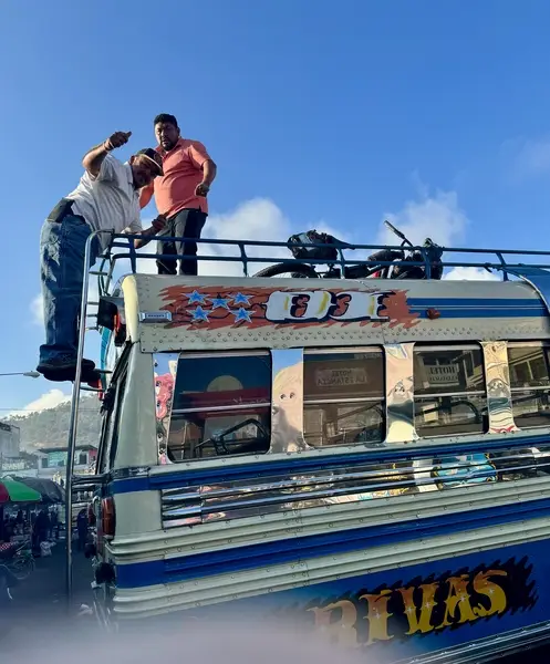 Bike on bus